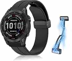 Amazon.co.jp: [RicYeel] 22mm QuickFit 磁気付き バンド GARMIN
